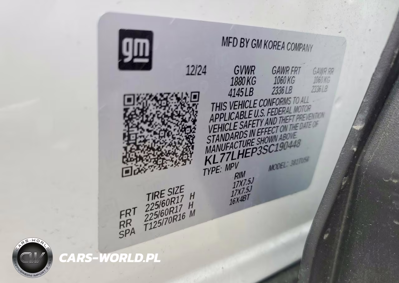 2025 Chevrolet Trax 1Lt VIN:KL77LHEP3SC190448 - 13