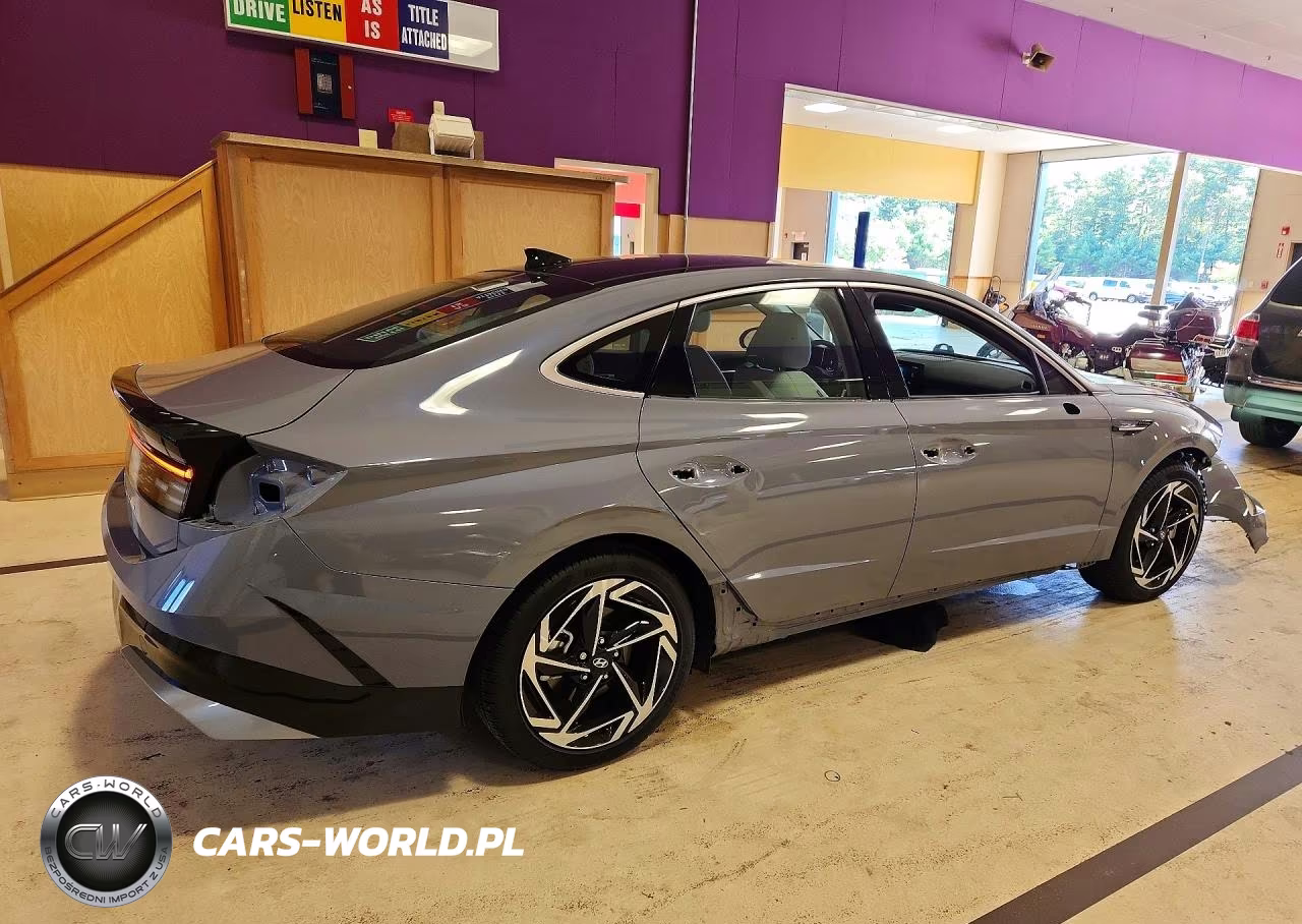 2024 Hyundai Sonata Sel VIN:KMHL14JA4RA383954 - 3