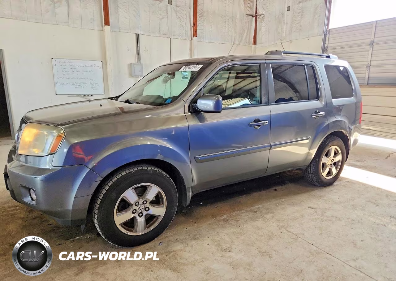 2009 Honda Pilot Exl VIN:5FNYF48599B044814 - 1