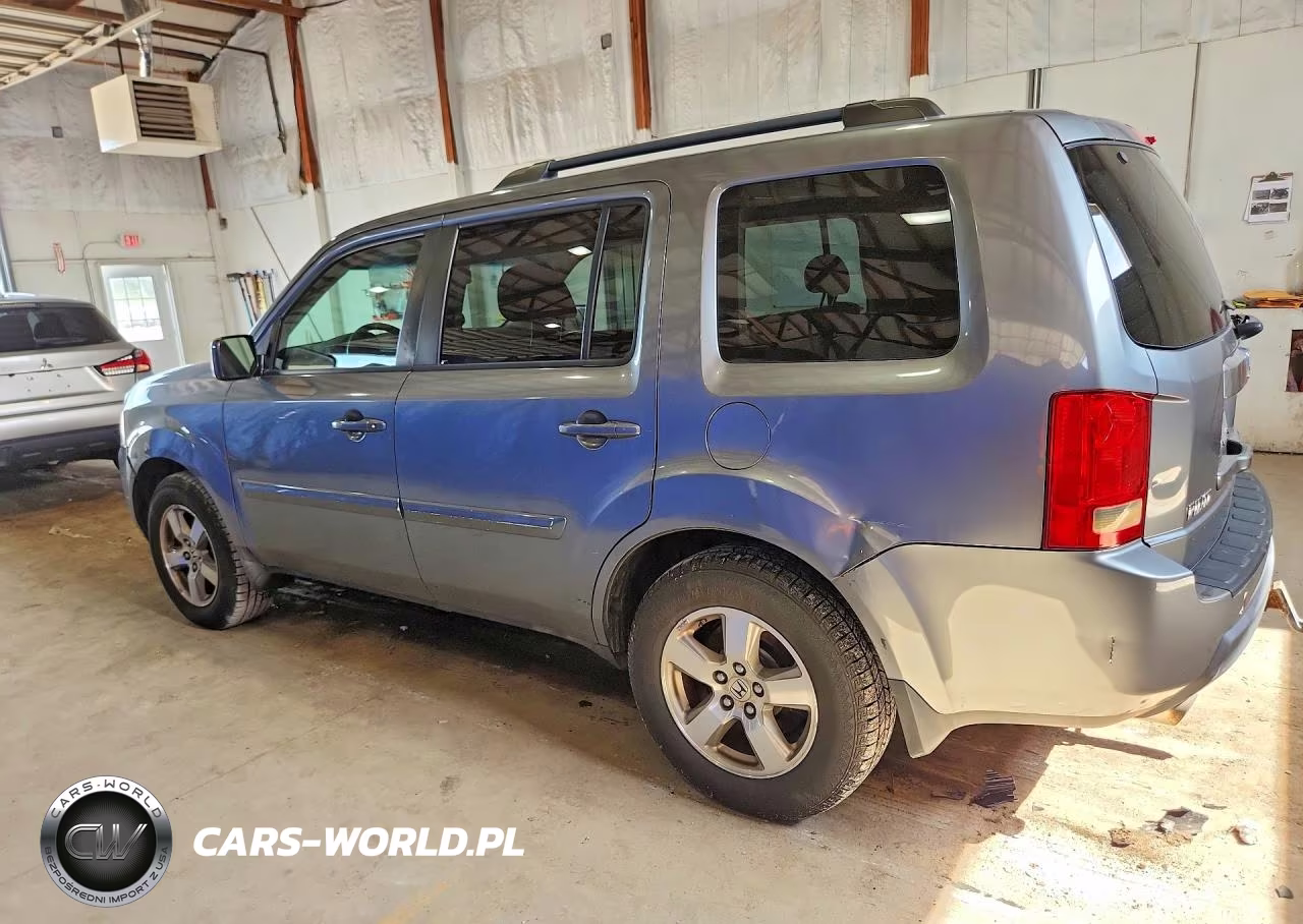2009 Honda Pilot Exl VIN:5FNYF48599B044814 - 2