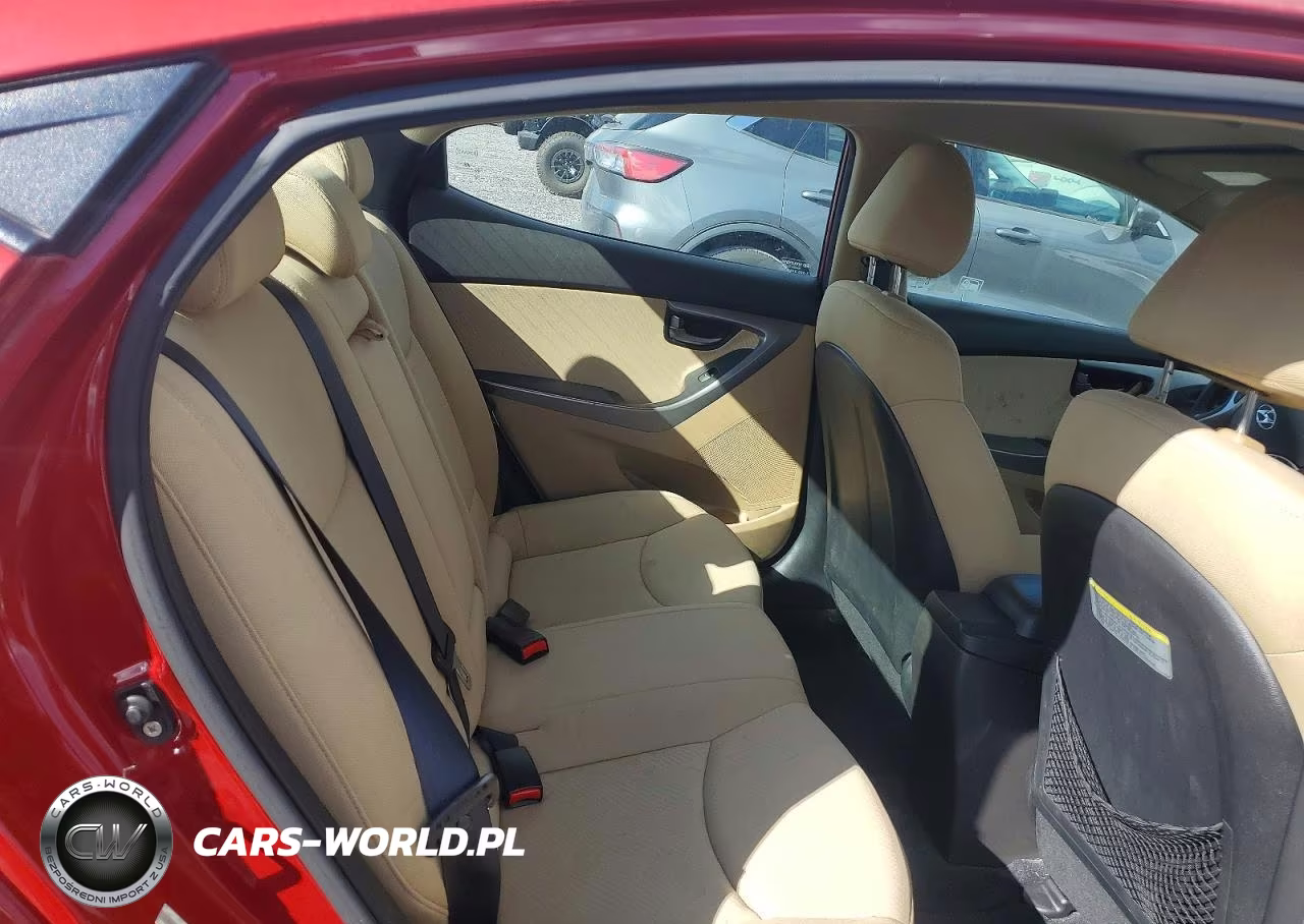 2012 Hyundai Elantra Gls VIN:KMHDH4AE9CU439427 - 10