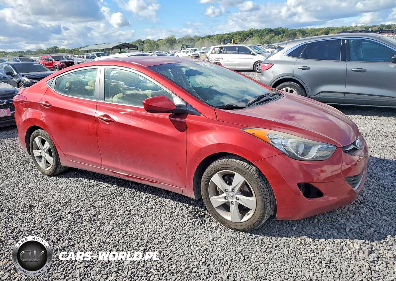 2012 Hyundai Elantra Gls VIN:KMHDH4AE9CU439427 - 4