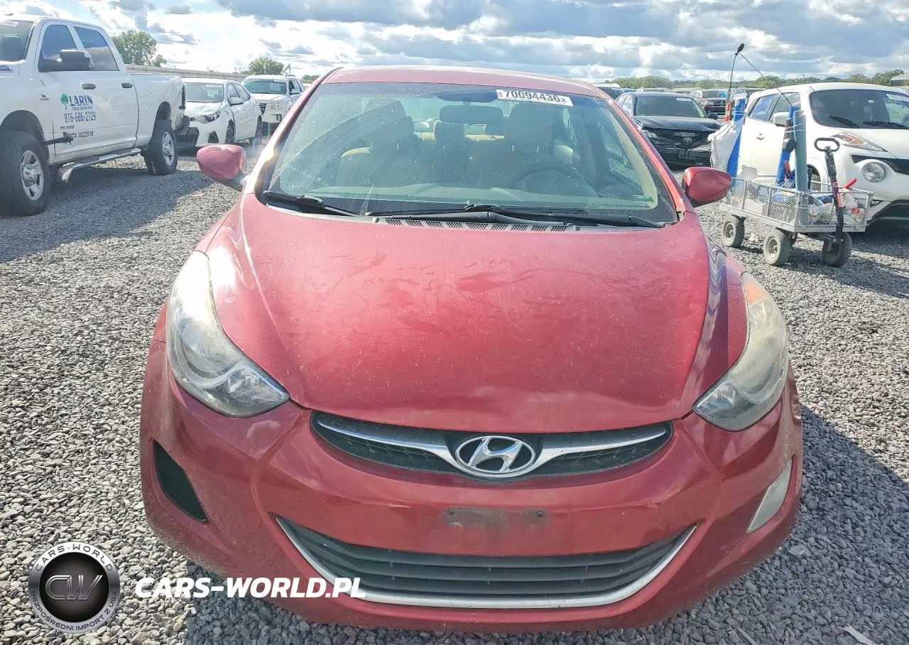 2012 Hyundai Elantra Gls VIN:KMHDH4AE9CU439427 - 5