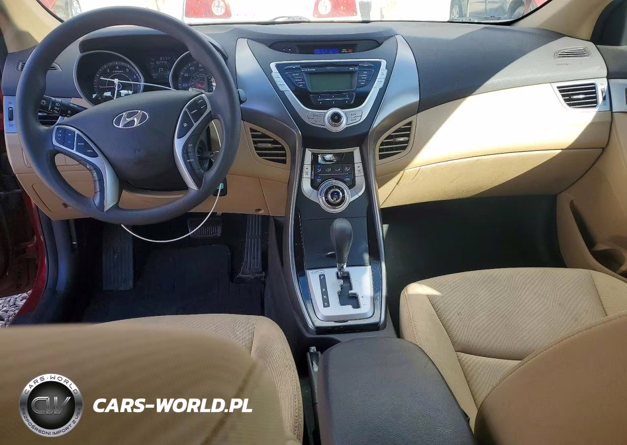 2012 Hyundai Elantra Gls VIN:KMHDH4AE9CU439427 - 8
