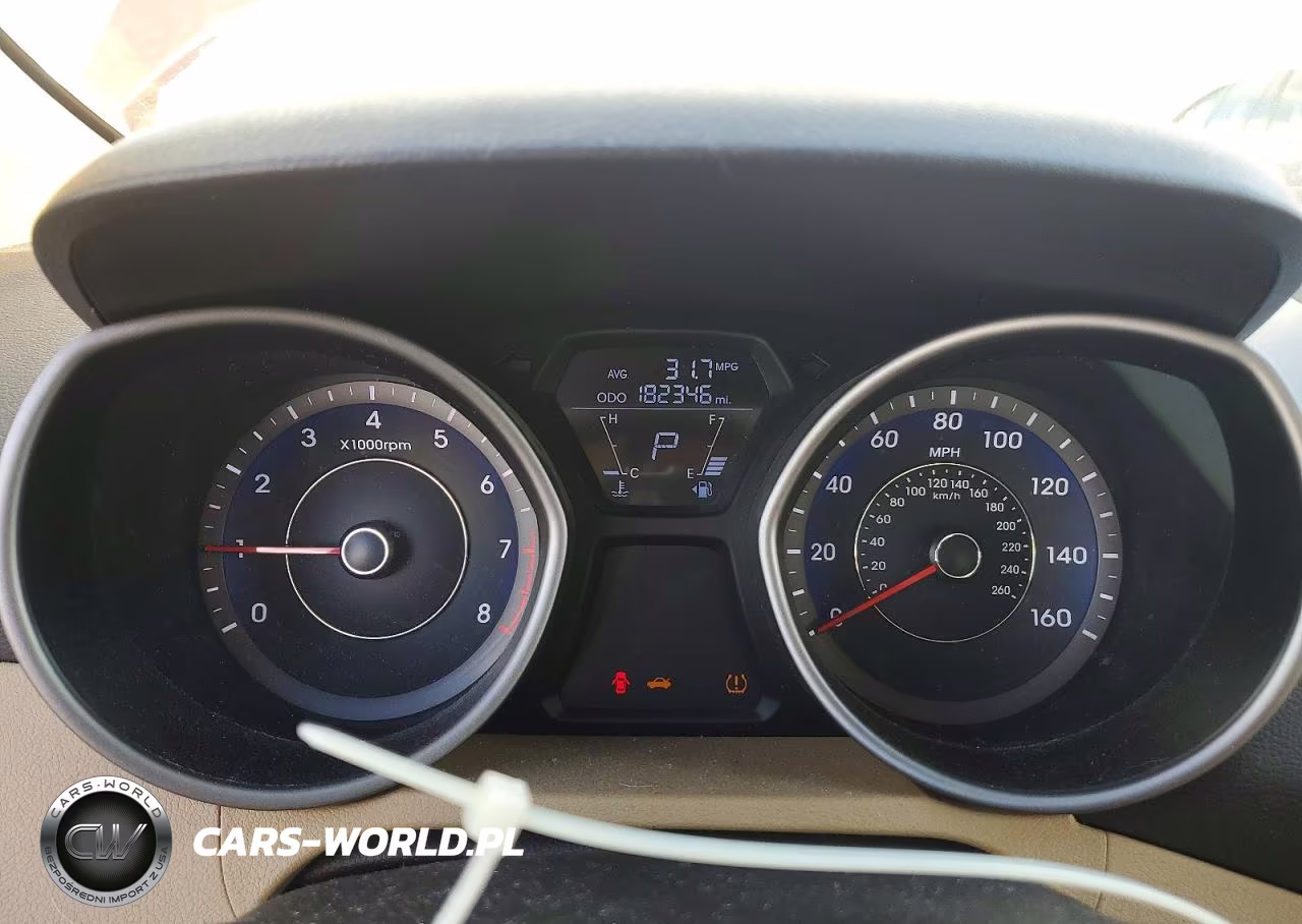 2012 Hyundai Elantra Gls VIN:KMHDH4AE9CU439427 - 9