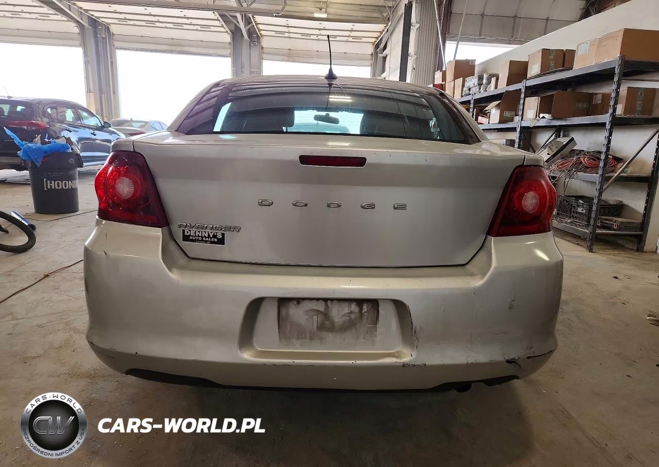 2012 Dodge Avenger Se VIN:1C3CDZAB7CN128270 - 6