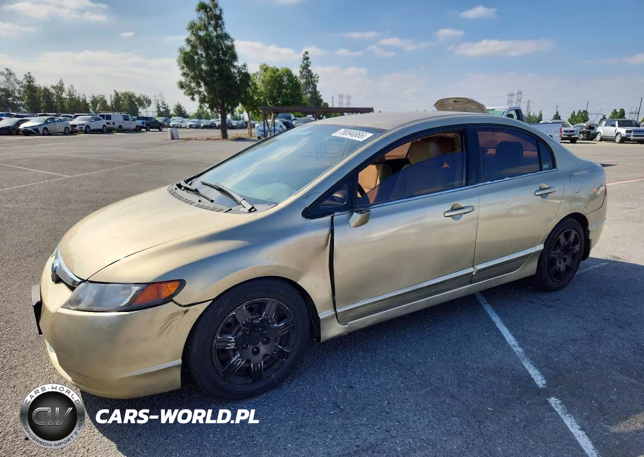 2007 Honda Civic Lx VIN:1HGFA16597L011184 - 1