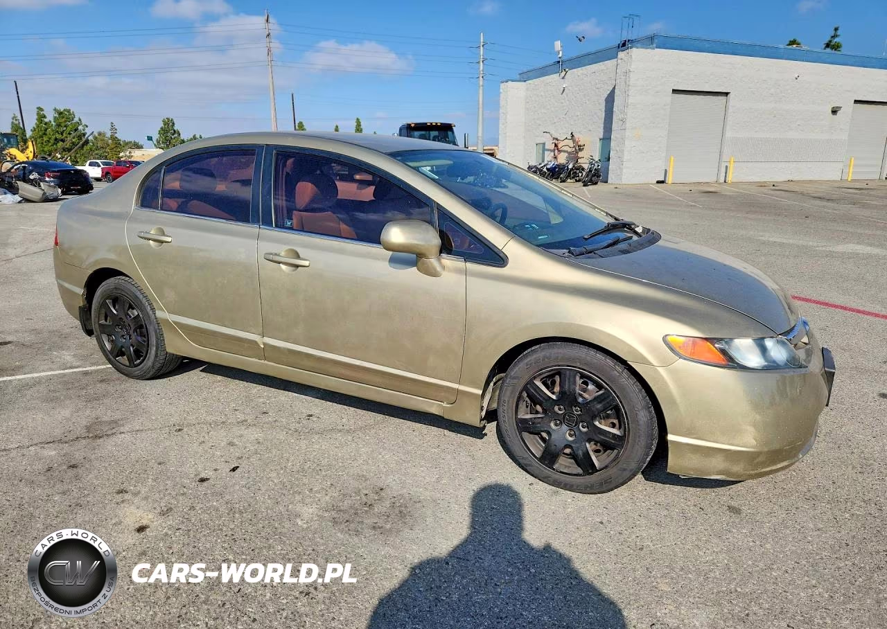 2007 Honda Civic Lx VIN:1HGFA16597L011184 - 4