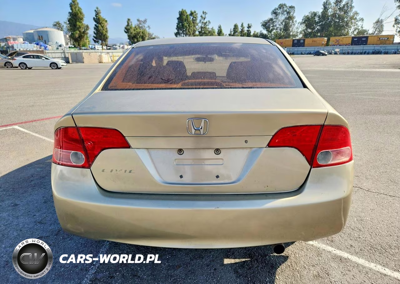 2007 Honda Civic Lx VIN:1HGFA16597L011184 - 6