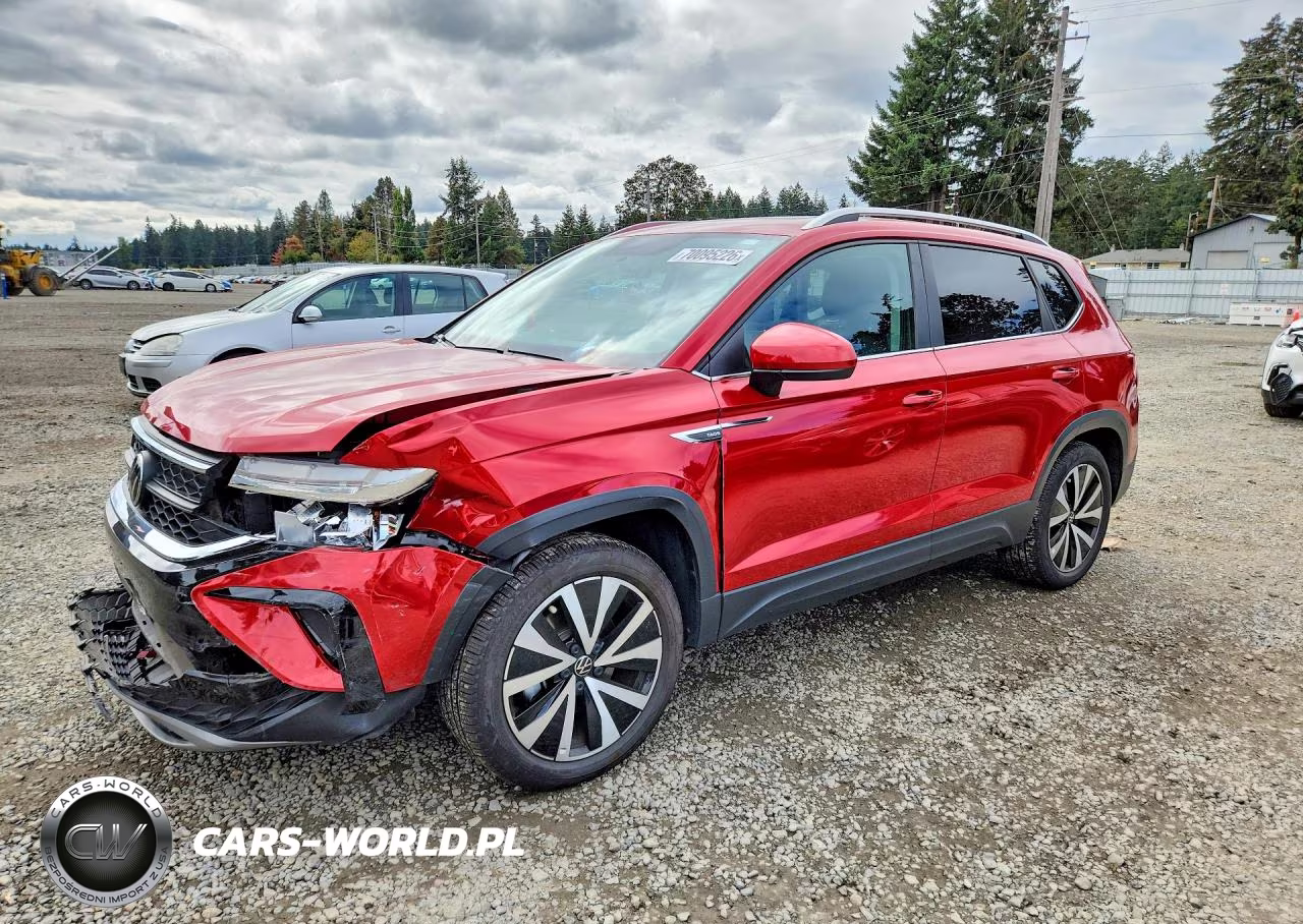 2022 Volkswagen Taos Se Iq Drive VIN:3VVLX7B25NM055971 - 1