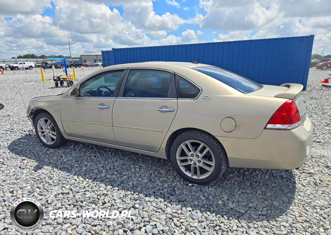 2008 Chevrolet Impala Ltz VIN:2G1WU583089280569 - 2