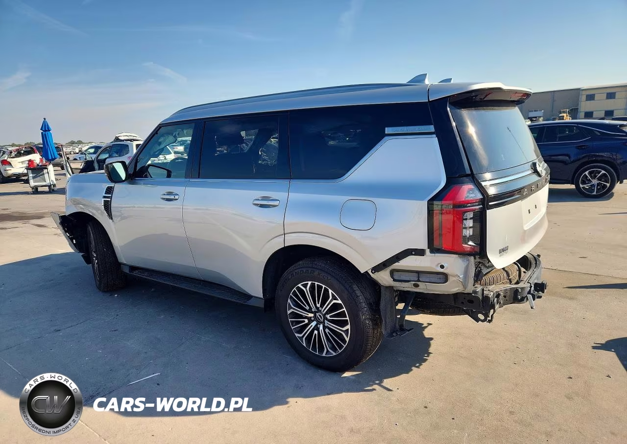 2025 Nissan Armada Sl VIN:JN8AY3BE2S9401012 - 2