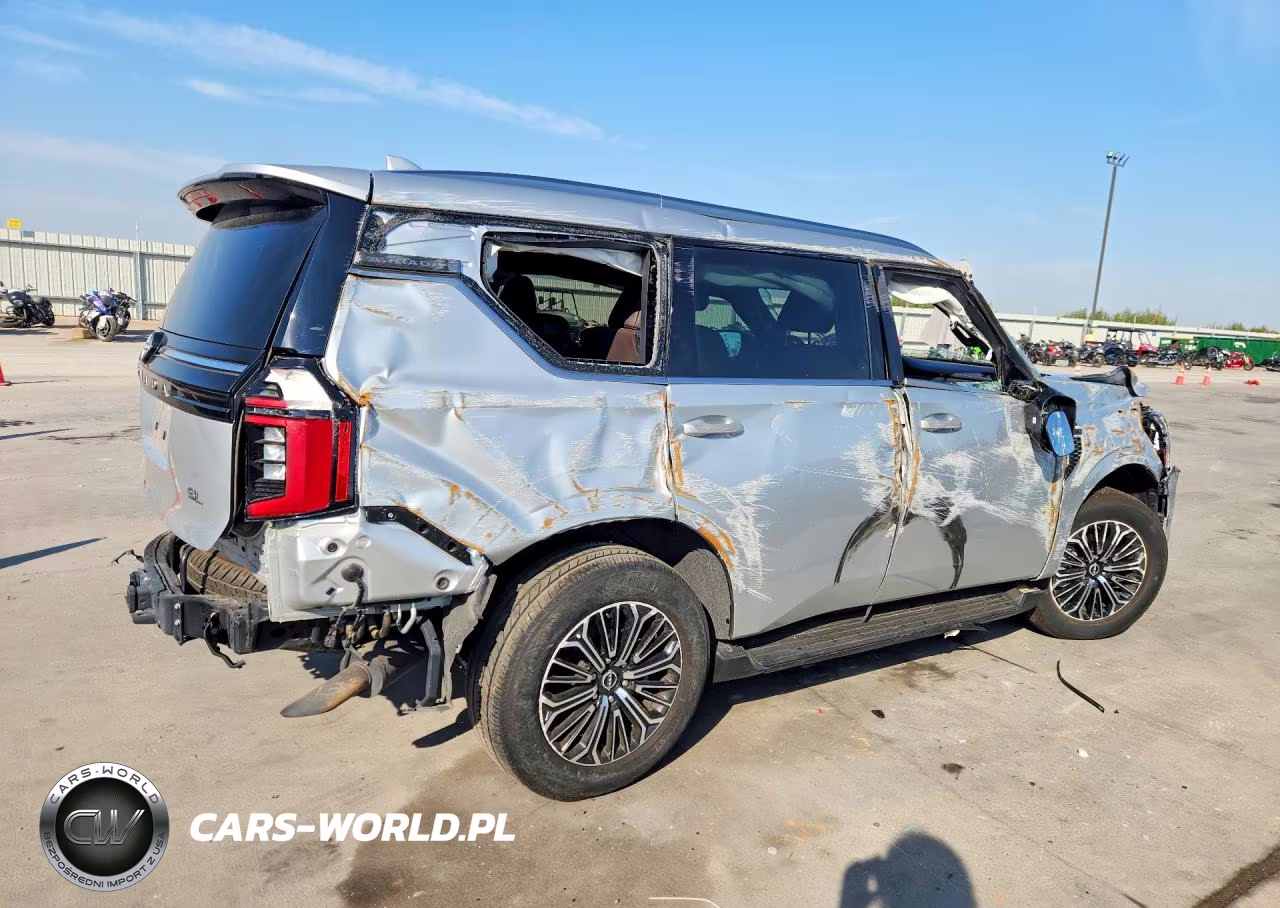 2025 Nissan Armada Sl VIN:JN8AY3BE2S9401012 - 3