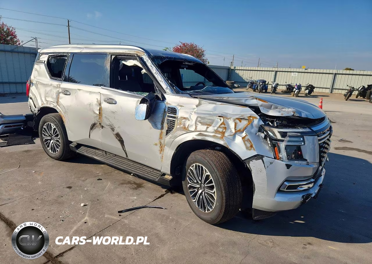 2025 Nissan Armada Sl VIN:JN8AY3BE2S9401012 - 4