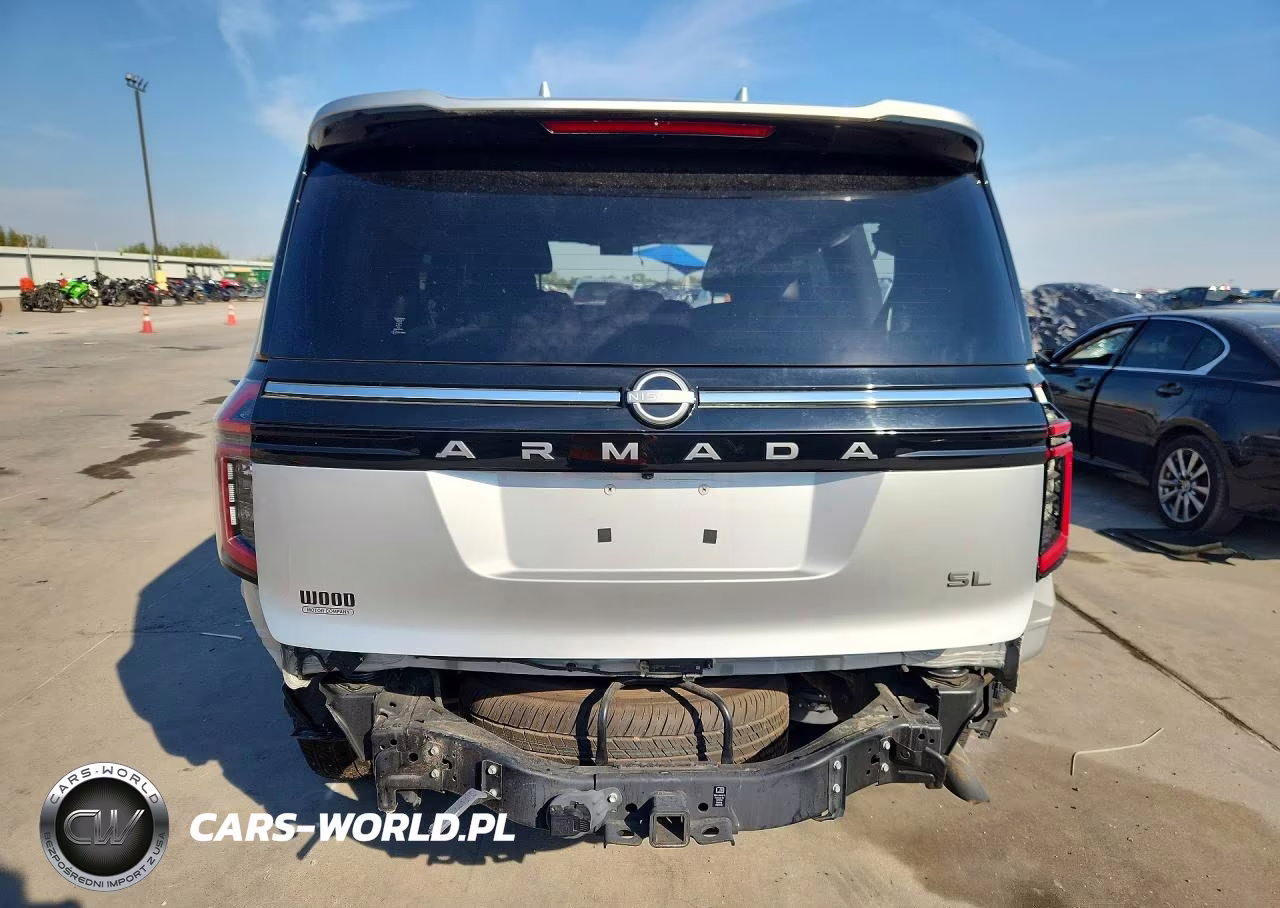 2025 Nissan Armada Sl VIN:JN8AY3BE2S9401012 - 6
