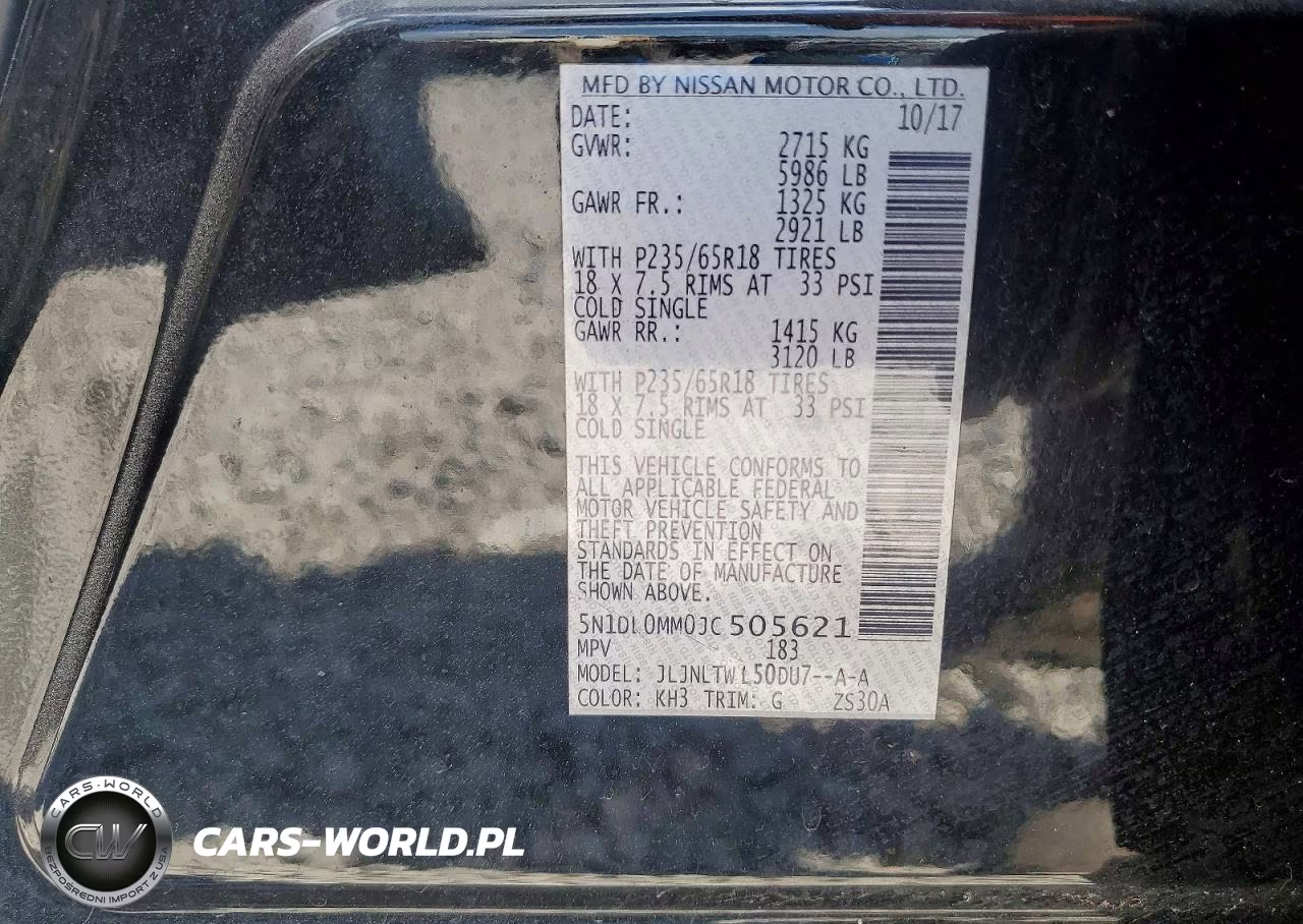 2018 Infiniti Qx60 Base VIN:5N1DL0MM0JC505621 - 13
