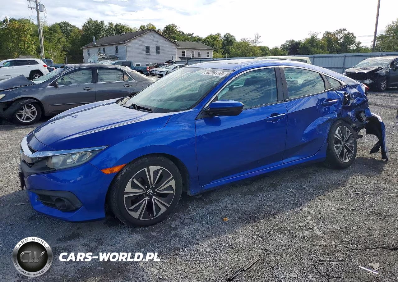 2016 Honda Civic Ex VIN:19XFC1F35GE205002 - 1