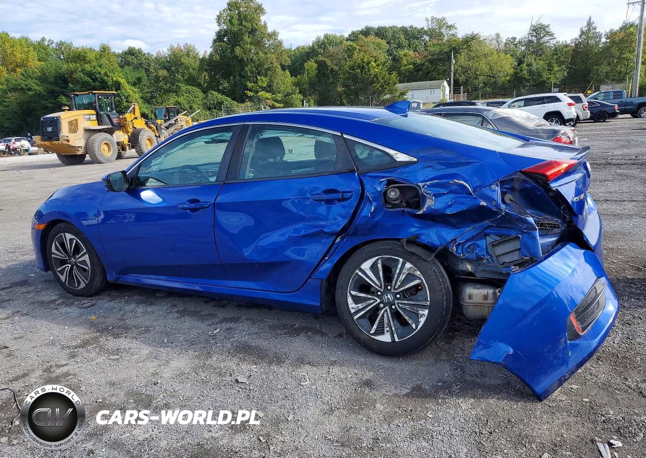 2016 Honda Civic Ex VIN:19XFC1F35GE205002 - 2