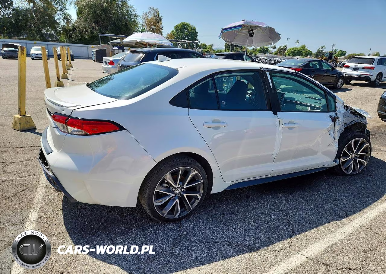 2021 Toyota Corolla Se VIN:5YFS4MCE0MP091486 - 3