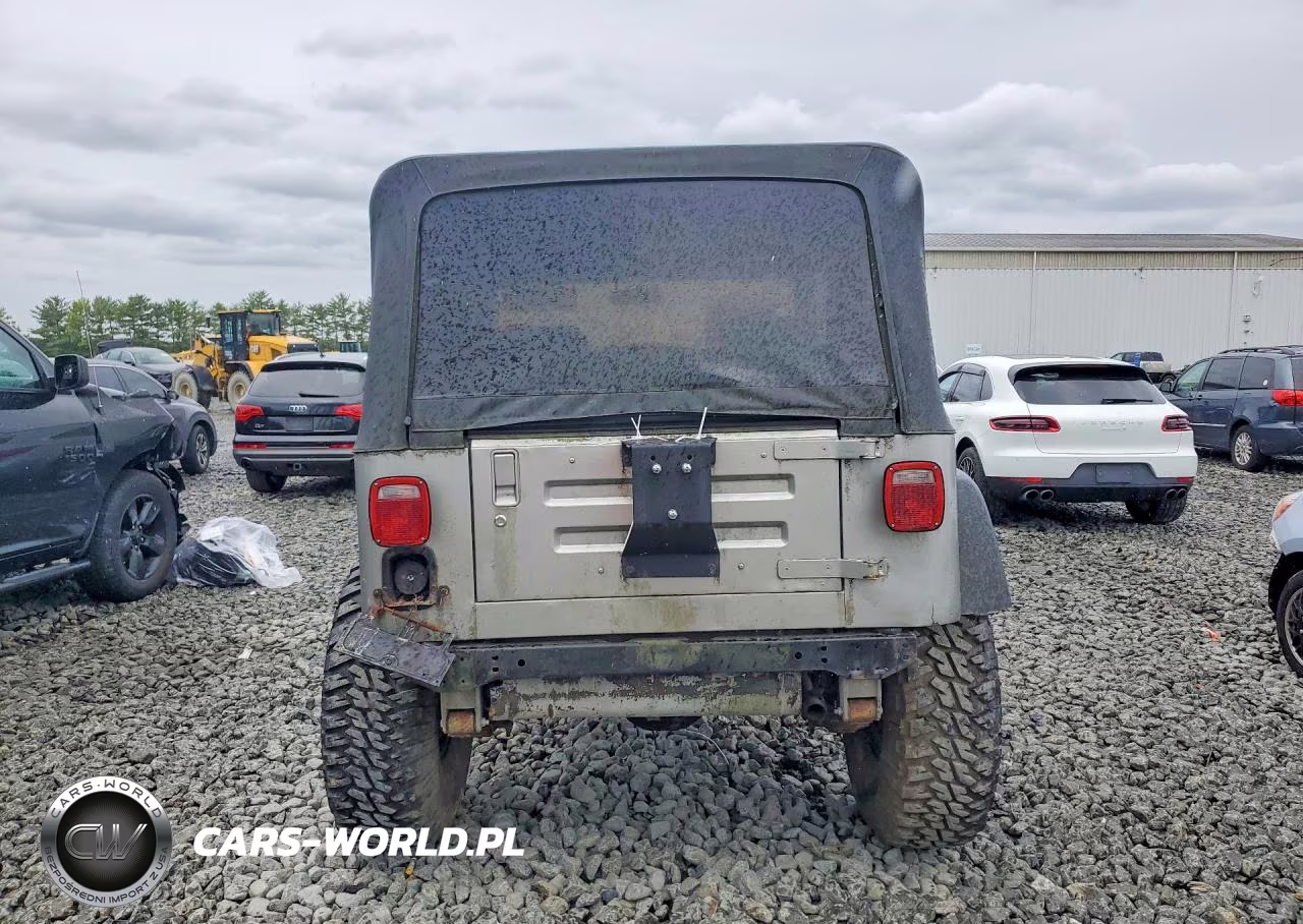 1987 Jeep Wrangler VIN:2BCCV8114HB530360 - 6