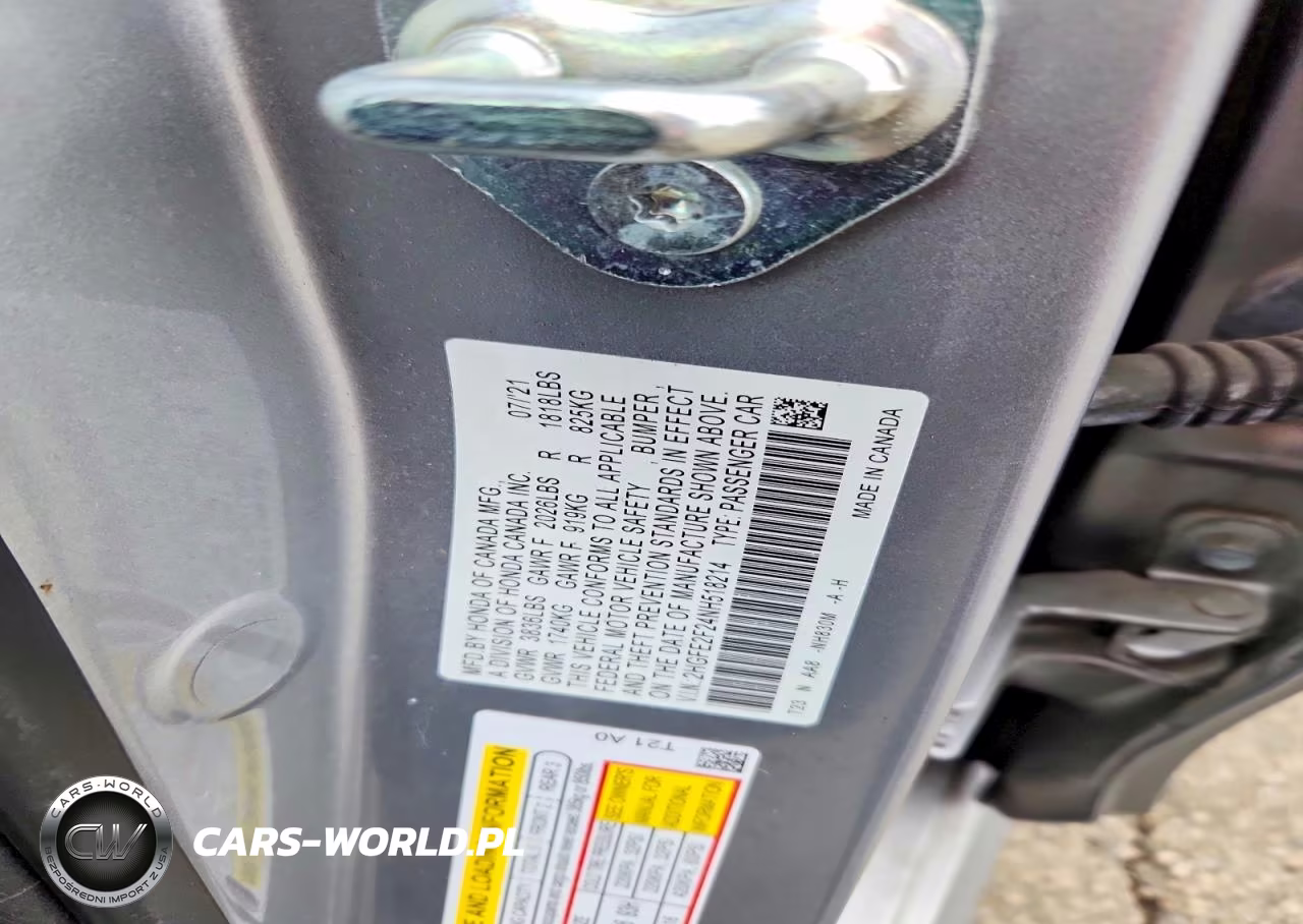 2022 Honda Civic Lx VIN:2HGFE2F24NH518214 - 12