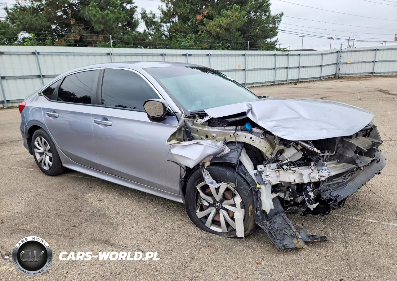 2022 Honda Civic Lx VIN:2HGFE2F24NH518214 - 4