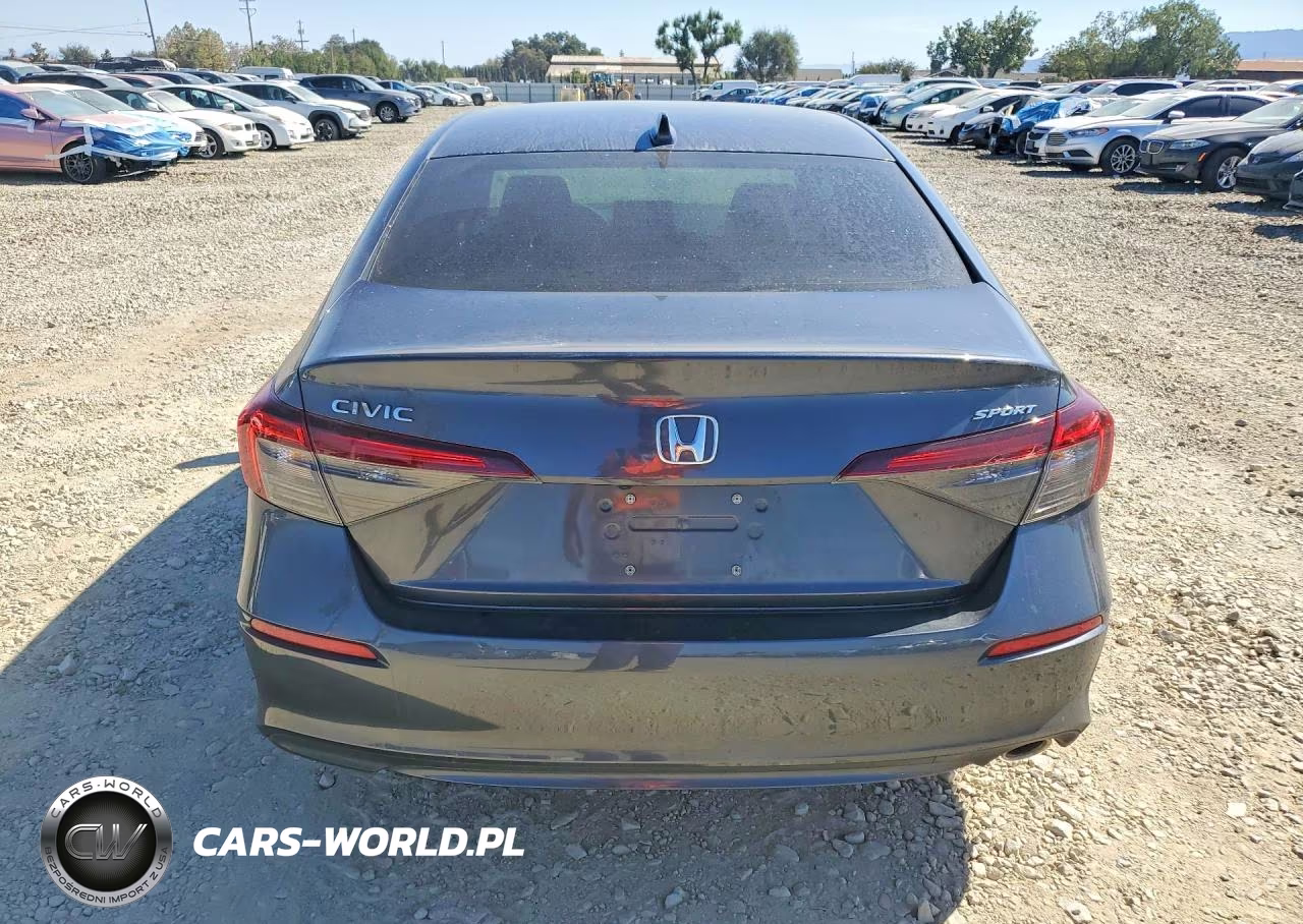 2025 Honda Civic Sport VIN:2HGFE2F52SH503409 - 6