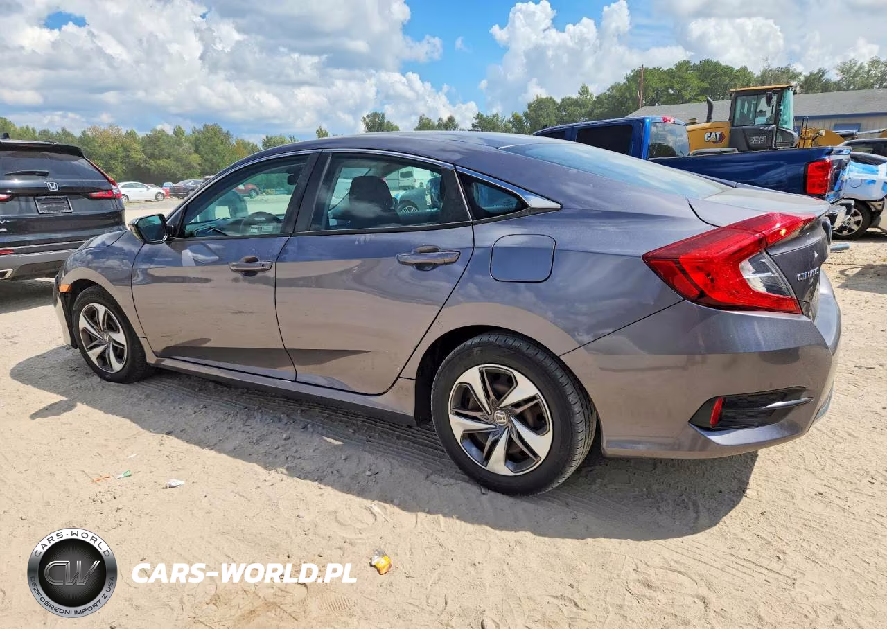 2019 Honda Civic Lx VIN:19XFC2F69KE030388 - 2