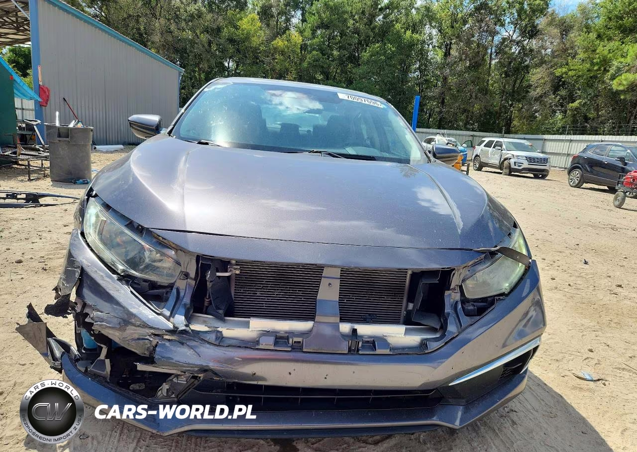 2019 Honda Civic Lx VIN:19XFC2F69KE030388 - 5