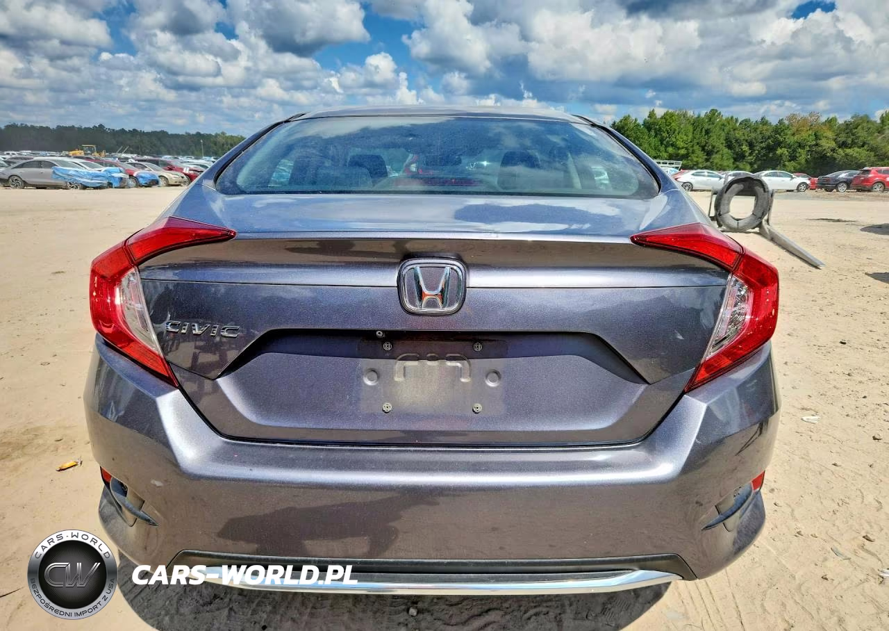 2019 Honda Civic Lx VIN:19XFC2F69KE030388 - 6
