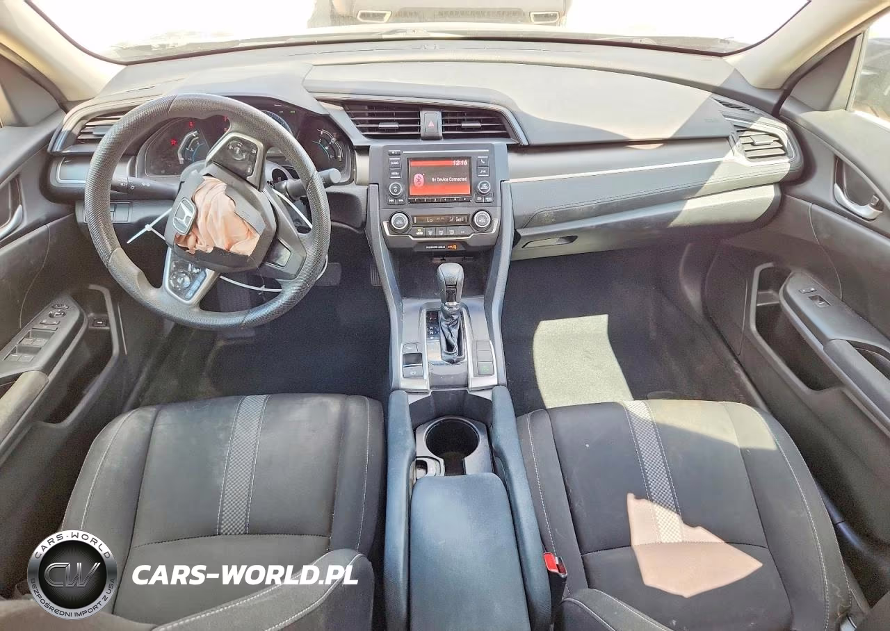 2019 Honda Civic Lx VIN:19XFC2F69KE030388 - 8