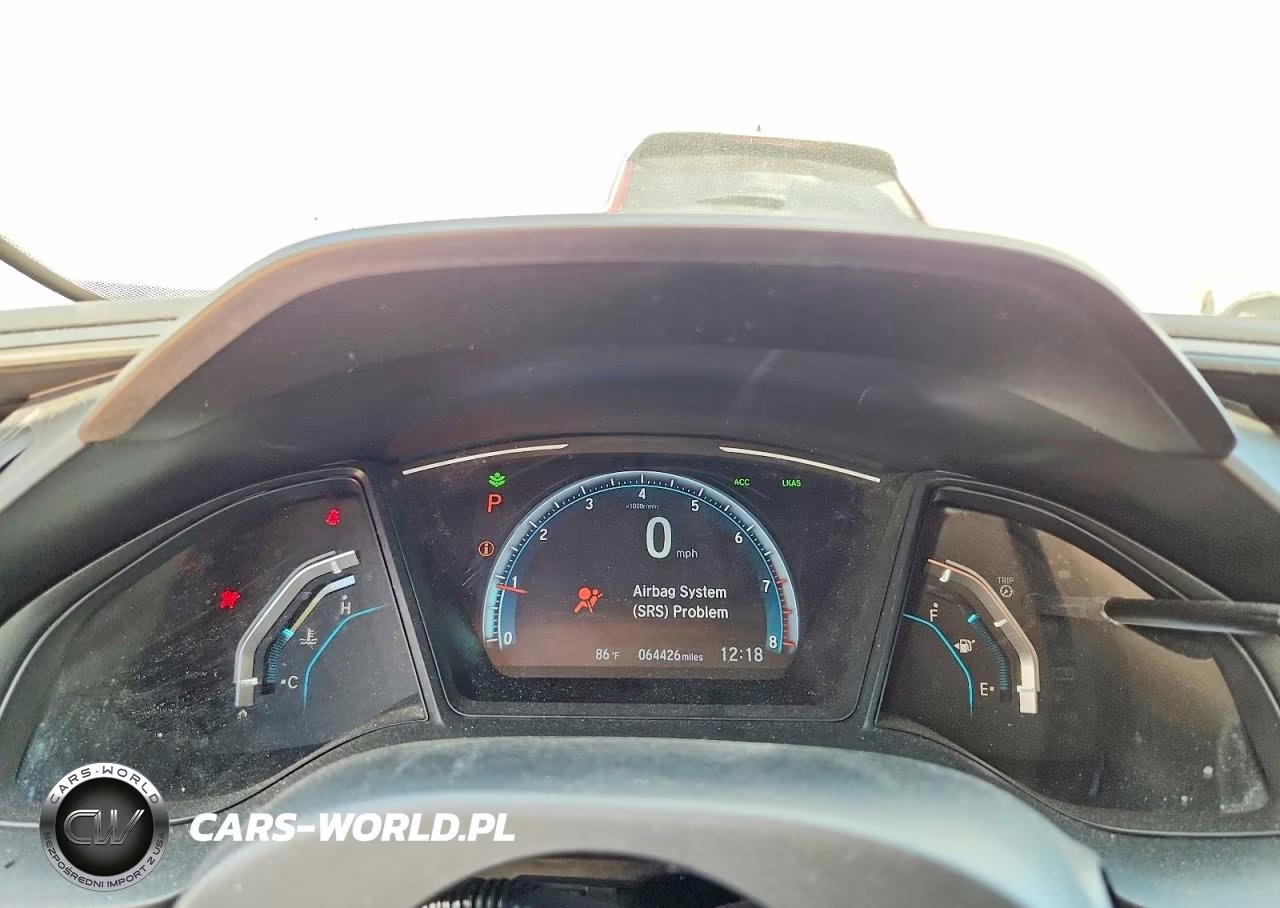 2019 Honda Civic Lx VIN:19XFC2F69KE030388 - 9