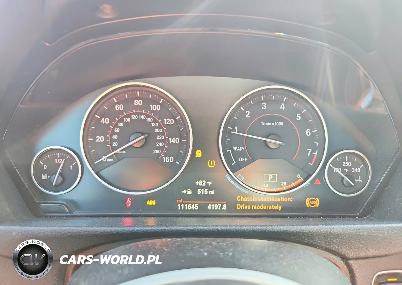 2016 BMW 328 I Sulev VIN:WBA8E9C53GK646550 - 9