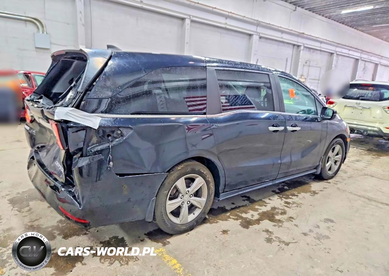 2020 Honda Odyssey Ex VIN:5FNRL6H58LB074497 - 3