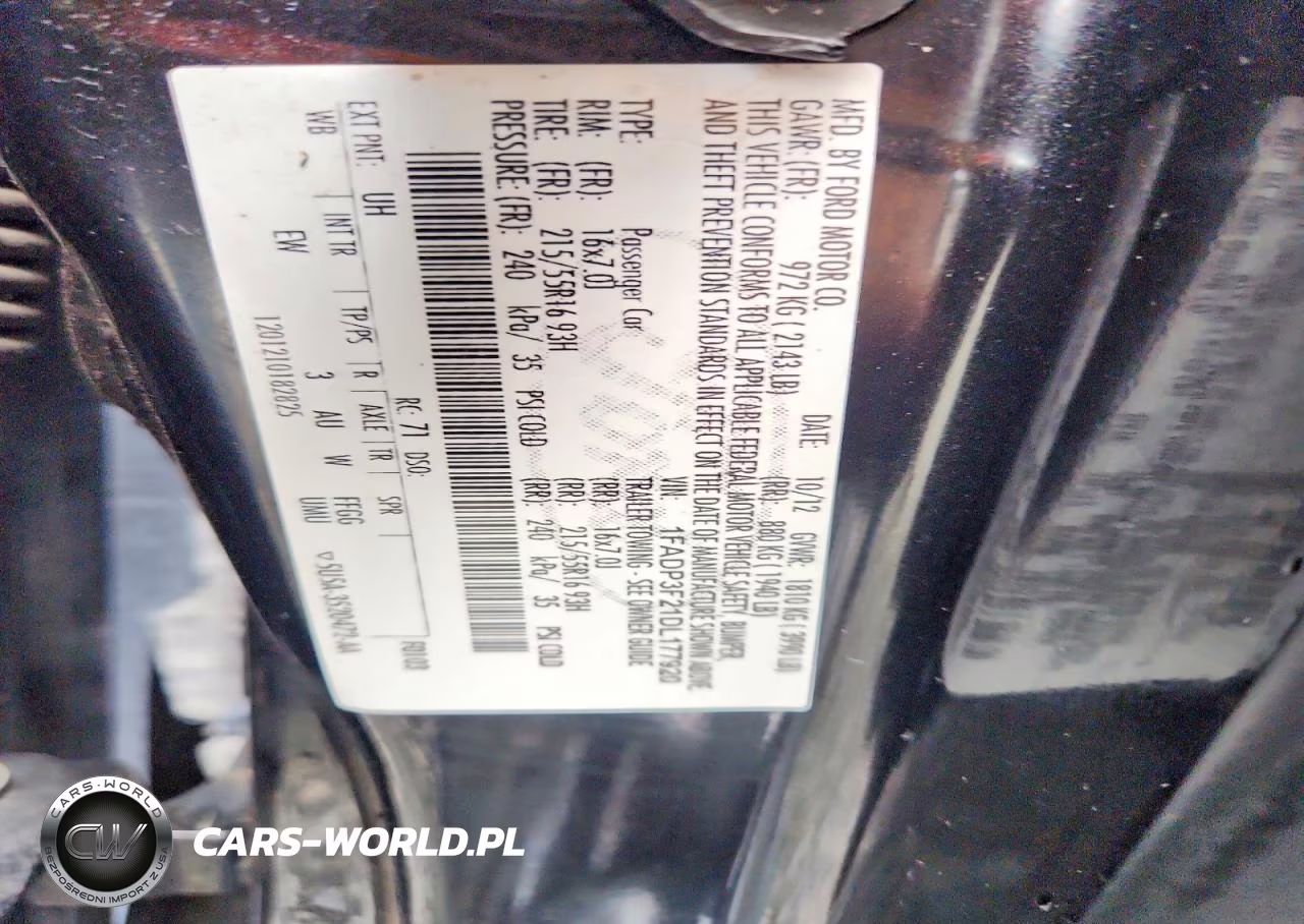 2013 Ford Focus Se VIN:1FADP3F21DL177920 - 12