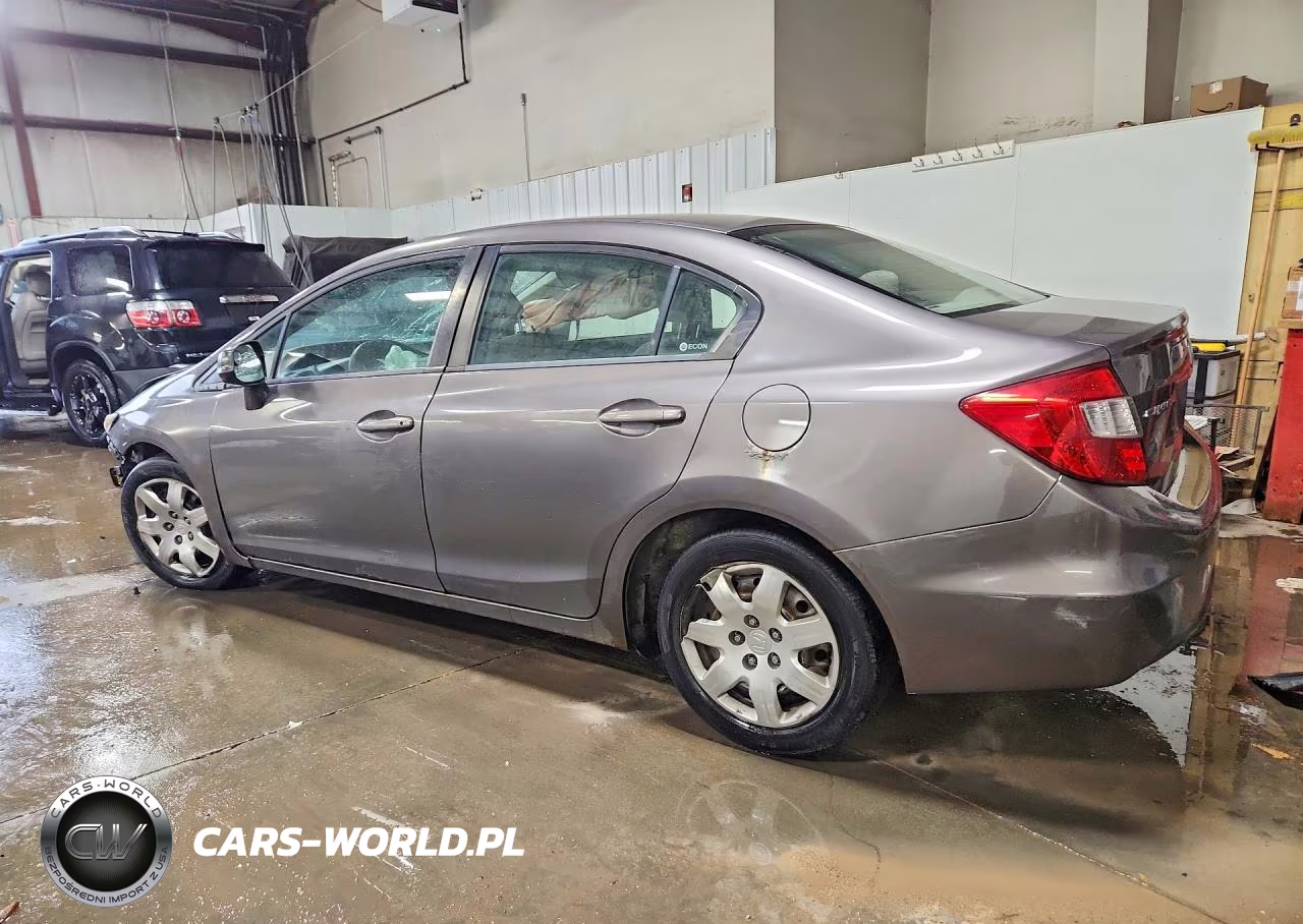 2012 Honda Civic Lx VIN:19XFB2F57CE065233 - 2