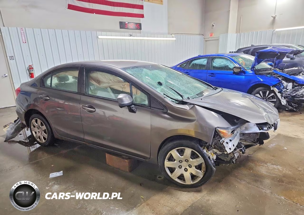 2012 Honda Civic Lx VIN:19XFB2F57CE065233 - 4