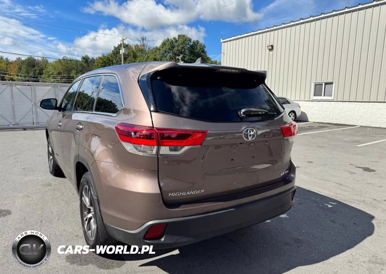 2017 Toyota Highlander Le Plus VIN:5TDBZRFH7HS393245 - 2