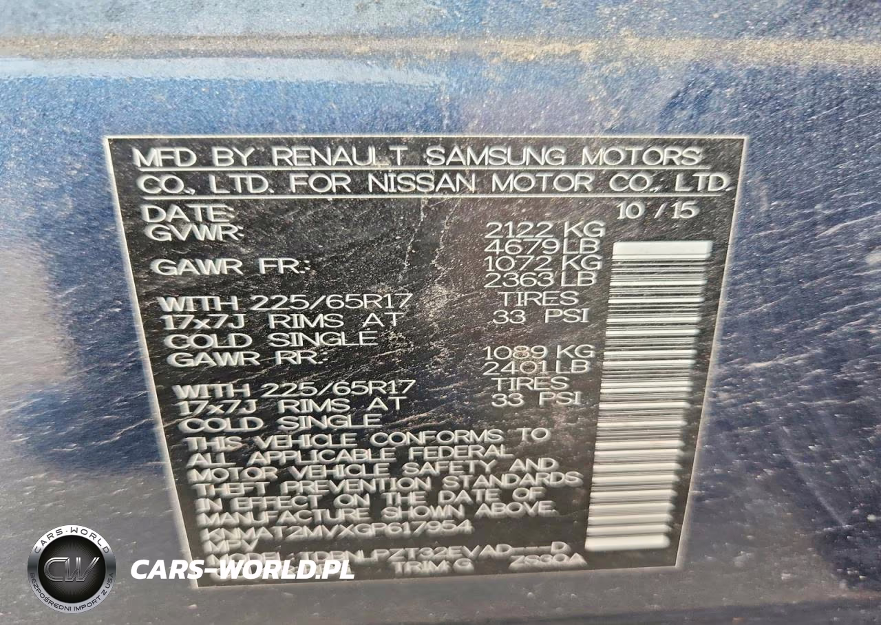 2016 Nissan Rogue S VIN:KNMAT2MVXGP617954 - 13