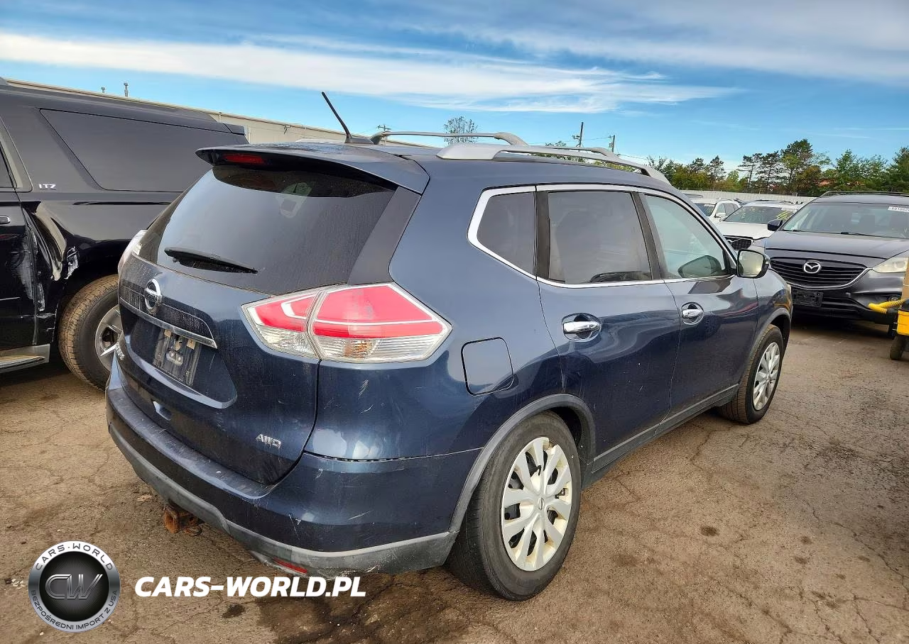 2016 Nissan Rogue S VIN:KNMAT2MVXGP617954 - 3