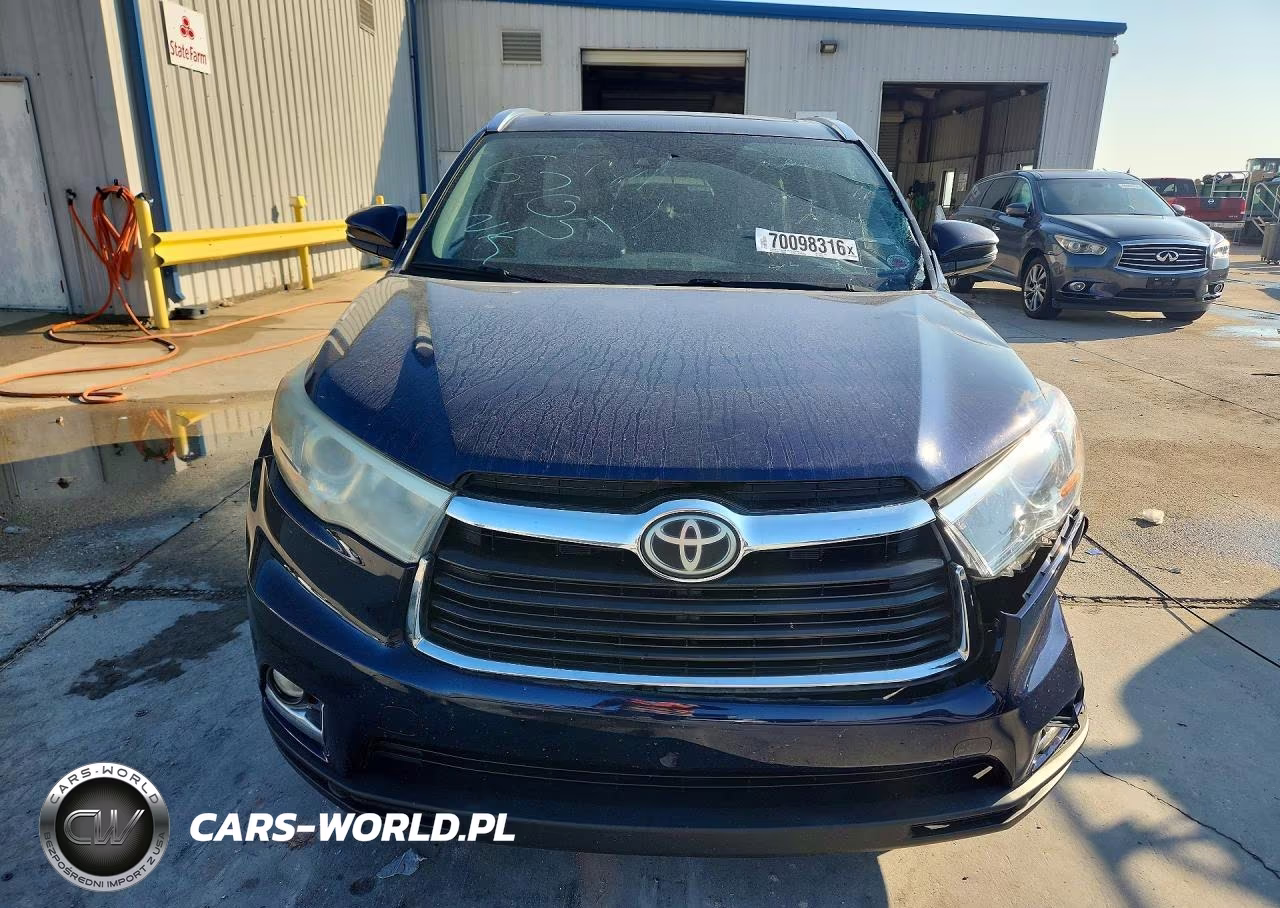 2015 Toyota Highlander Limited Platinum VIN:5TDYKRFH4FS096705 - 5