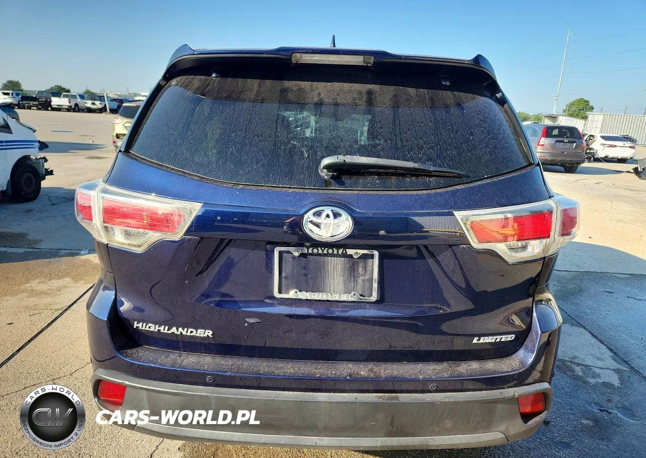 2015 Toyota Highlander Limited Platinum VIN:5TDYKRFH4FS096705 - 6