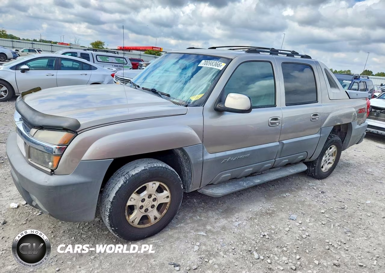 2002 Chevrolet Avalanche K1500 VIN:3GNEK13T42G218766 - 1
