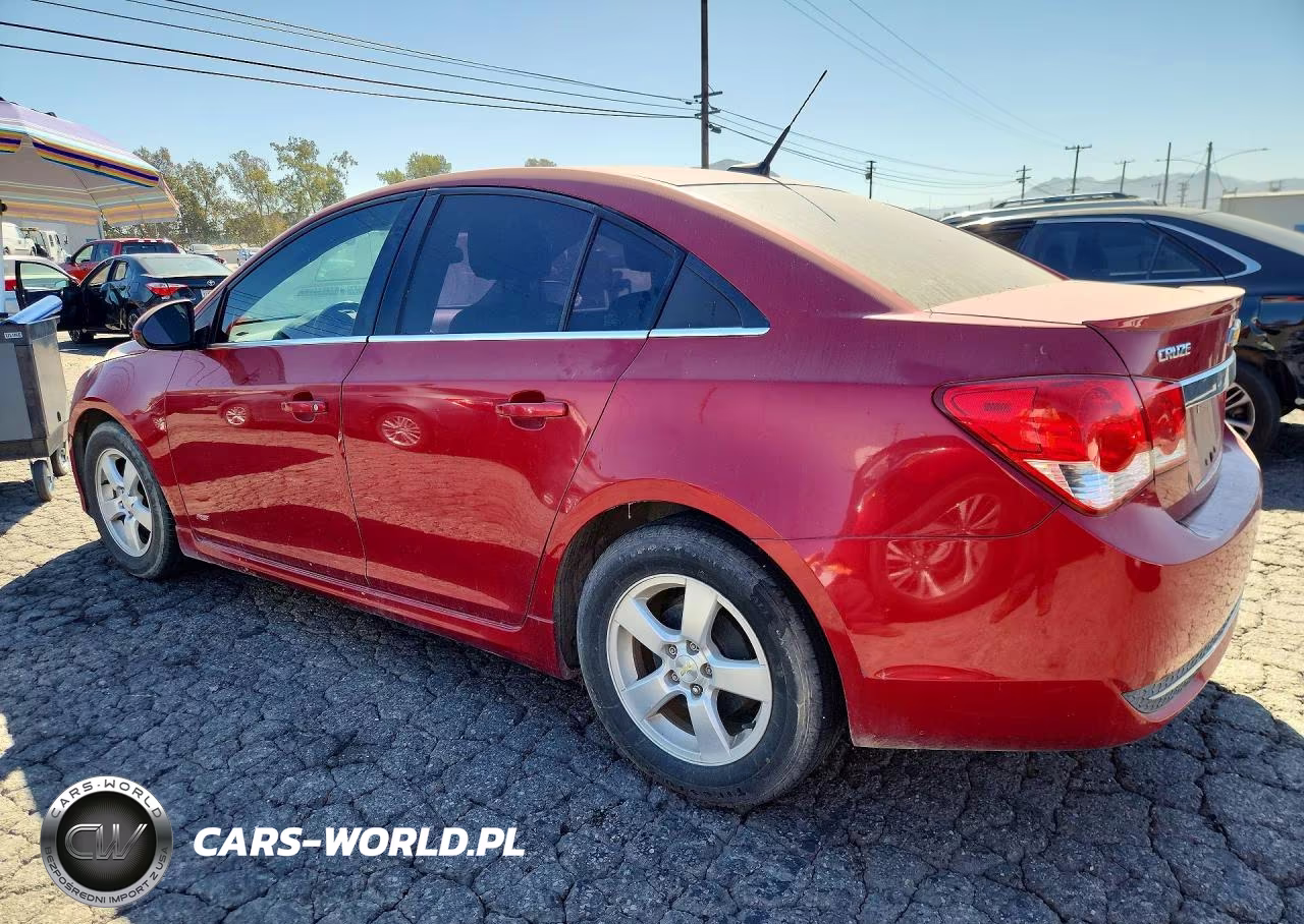 2014 Chevrolet Cruze Lt VIN:1G1PC5SBXE7469539 - 2