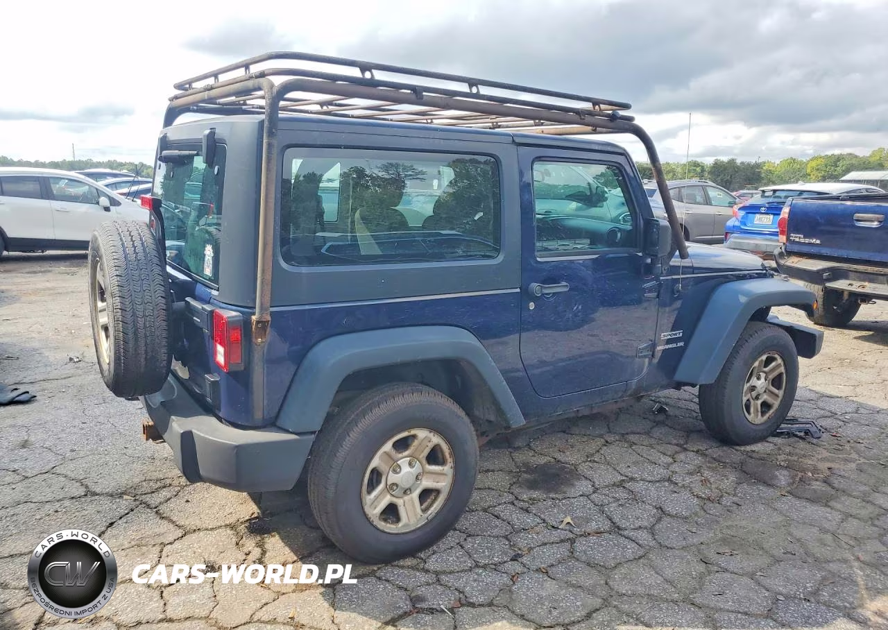 2013 Jeep Wrangler Sport VIN:1C4AJWAG8DL562085 - 3