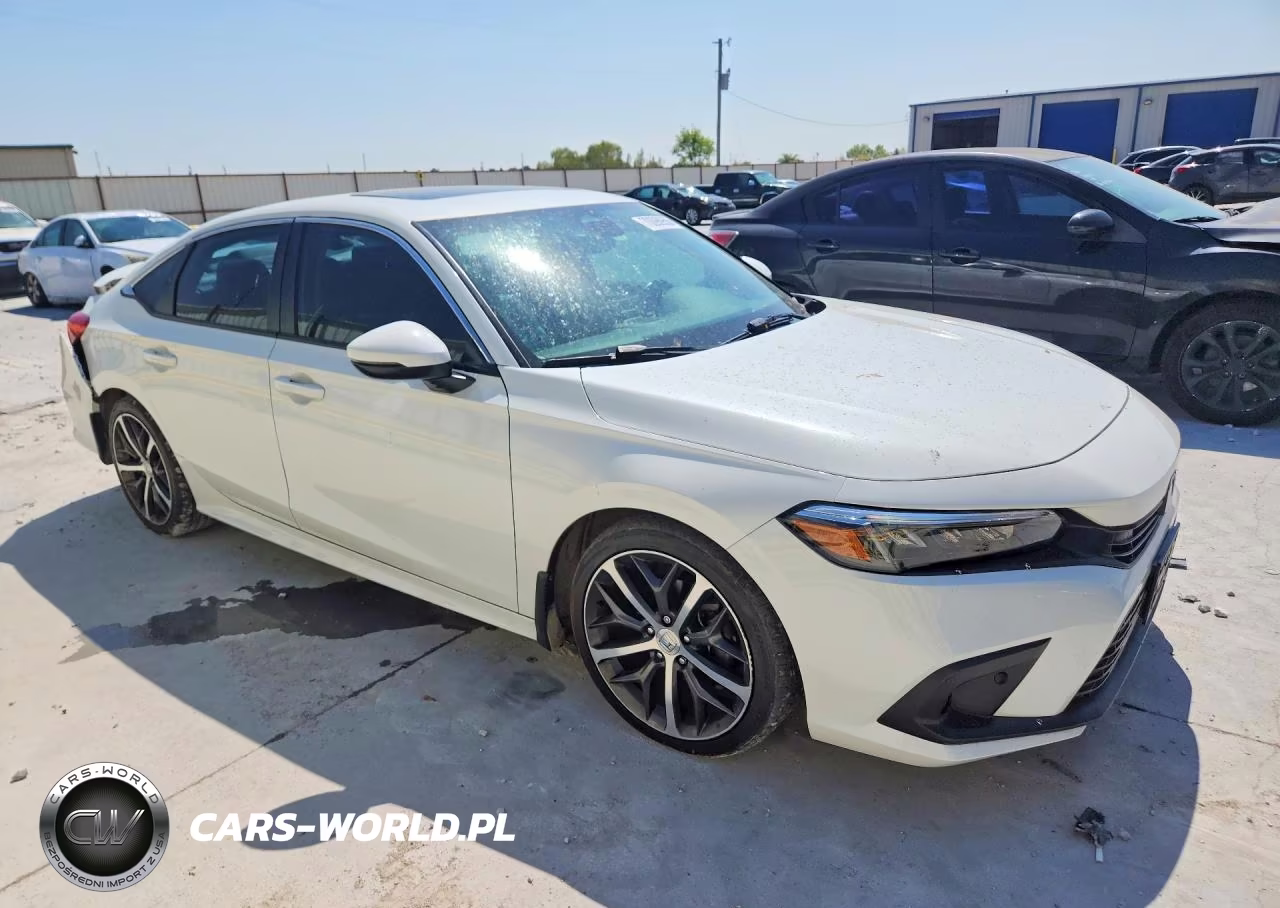 2022 Honda Civic Touring VIN:2HGFE1F9XNH316131 - 4