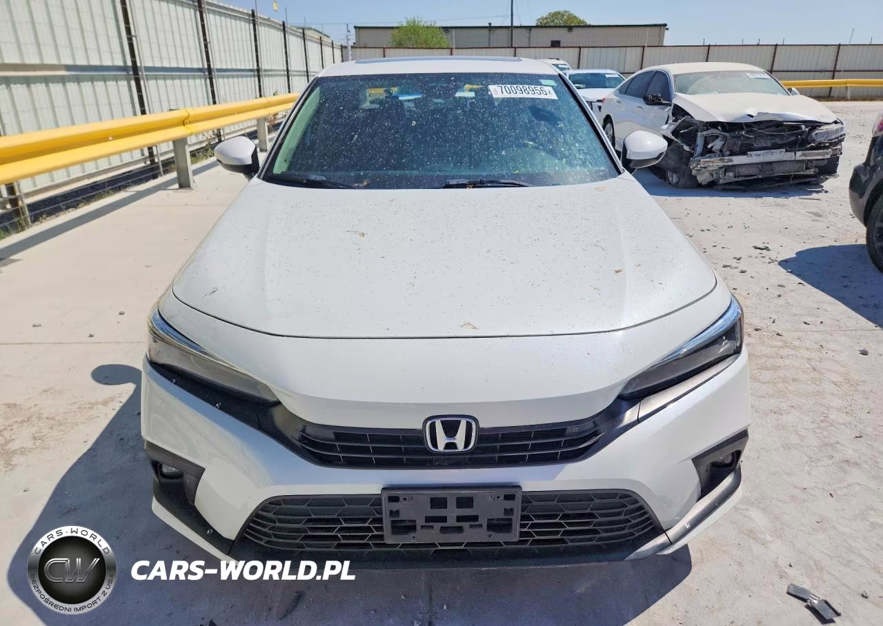 2022 Honda Civic Touring VIN:2HGFE1F9XNH316131 - 5