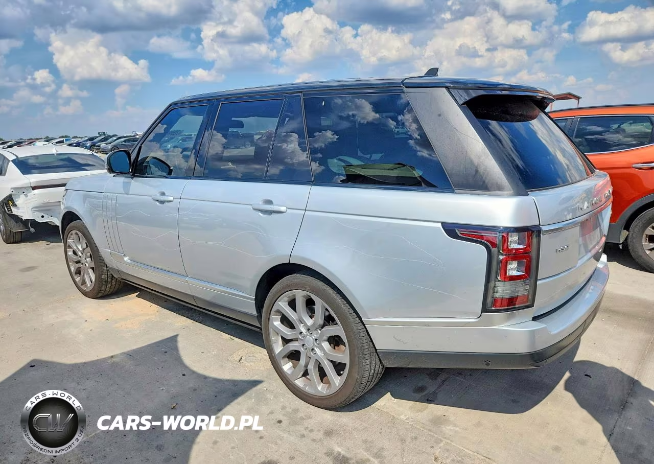 2016 Land Rover Range Rover Hse VIN:SALGS2VF0GA283918 - 2