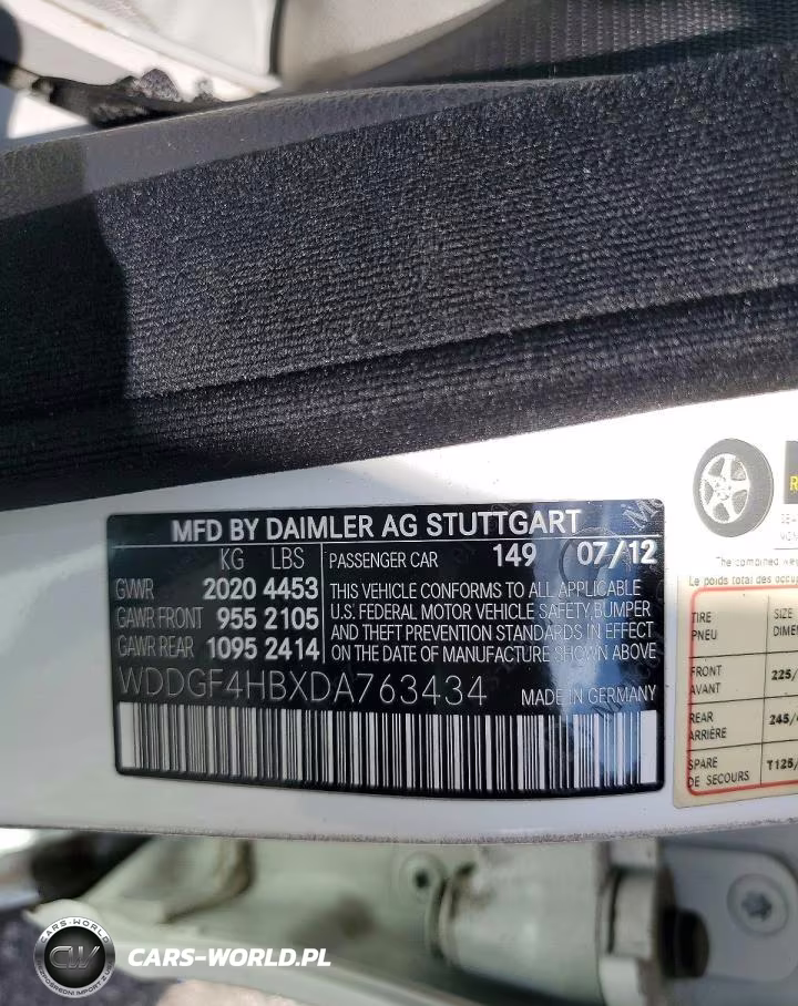2013 Mercedes-Benz C 250 VIN:WDDGF4HBXDA763434 - 12