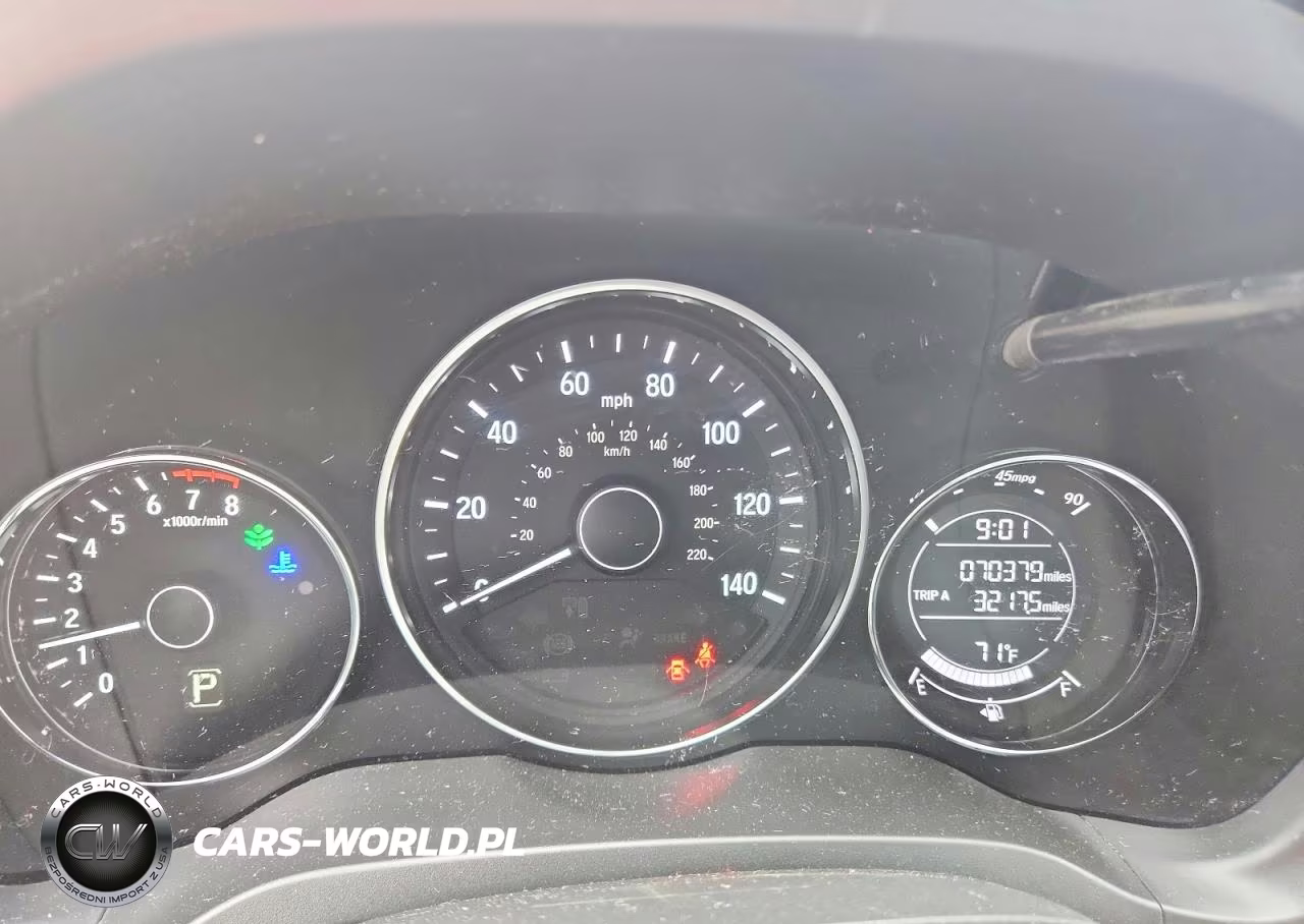 2016 Honda Hr-V Lx VIN:3CZRU5H3XGM724402 - 9